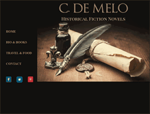 Tablet Screenshot of cdemelo.com